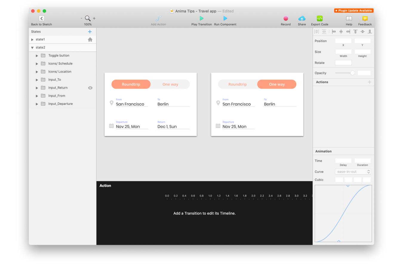 Edit the 2nd state of the interaction (Creating interactions on Sketch with Anima)