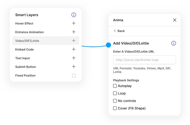 How to upload a video file in Figma with Anima