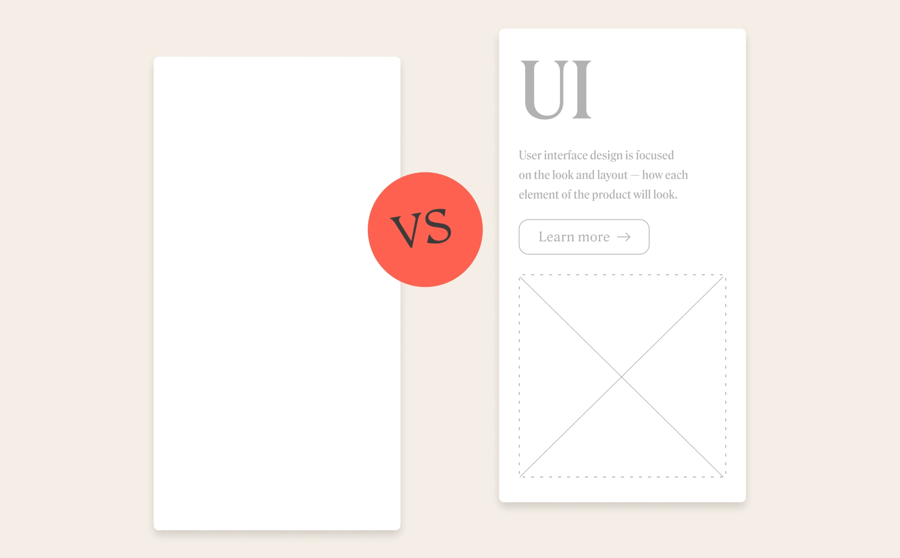 UX vs. UI: two distinct parts of a single design process