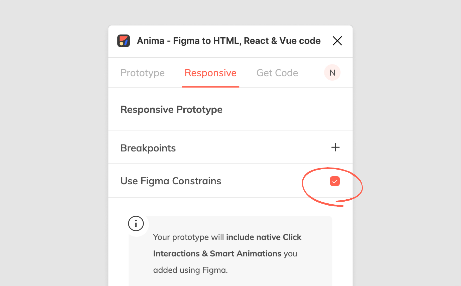 Sync your design and constraints to Anima