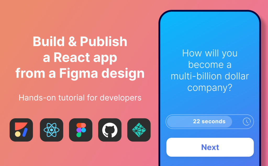 Figma to React: building and publishing an app to Netlify