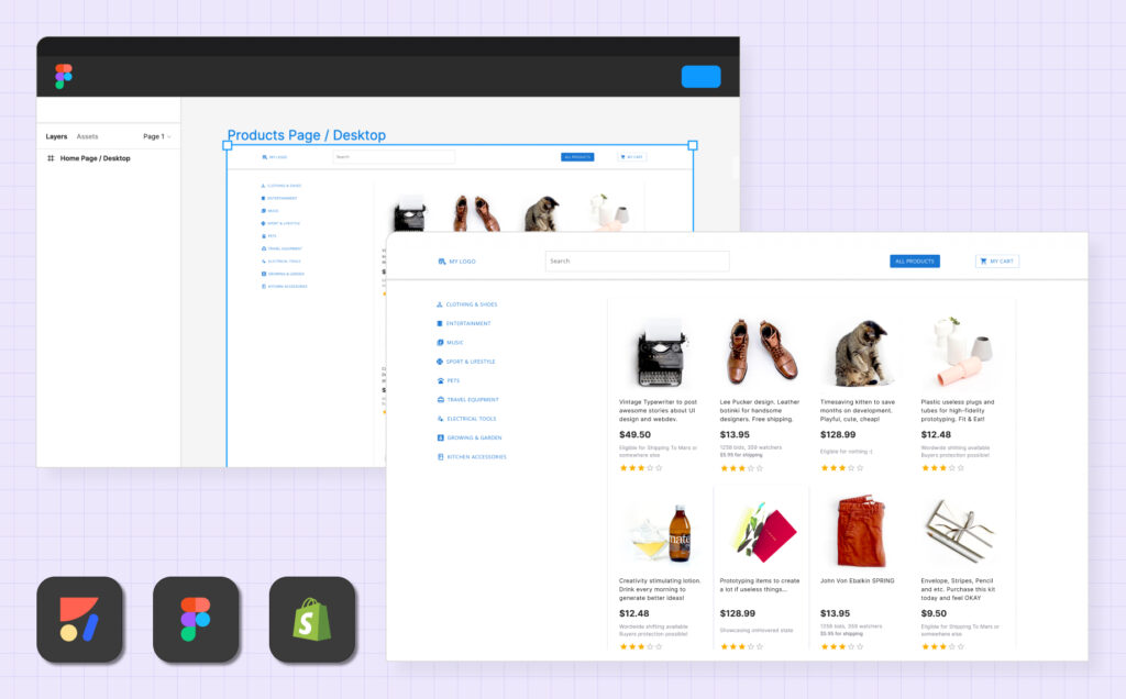How to build a Shopify store with a custom UI using Figma + Anima