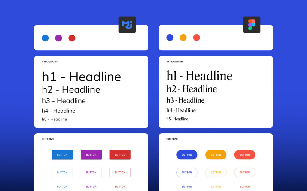 How I built a design system in Figma using MUI components