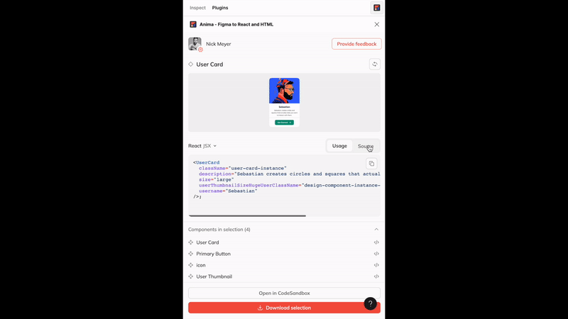 Figma to React: How to get clean React components in Figma