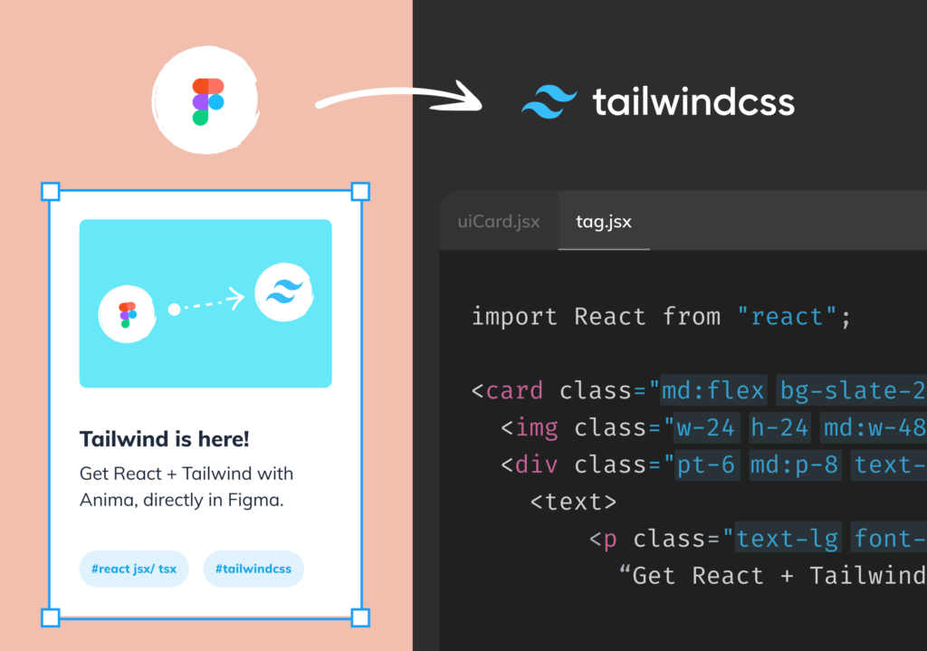 Introducing Tailwind CSS Support in Anima