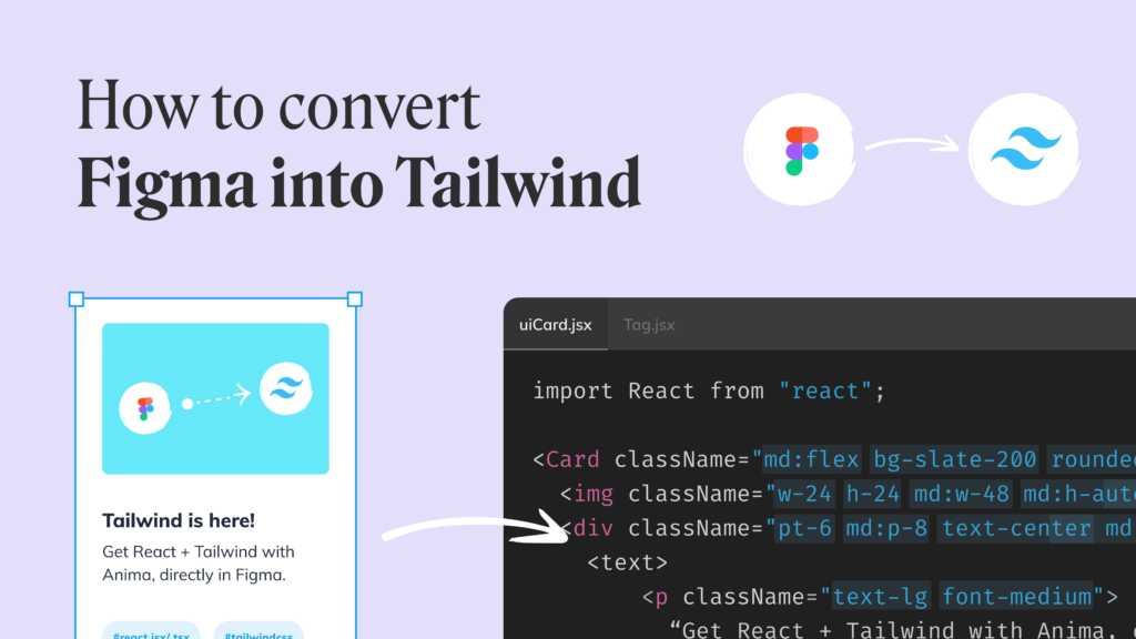 How to export Tailwind CSS from Figma