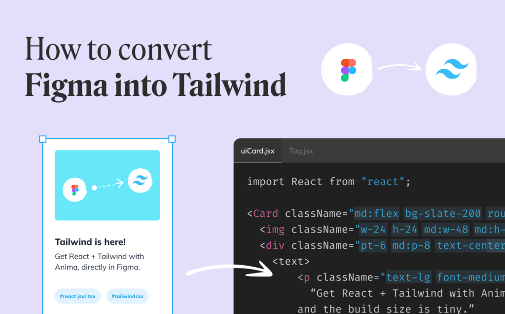How to export Tailwind CSS from Figma