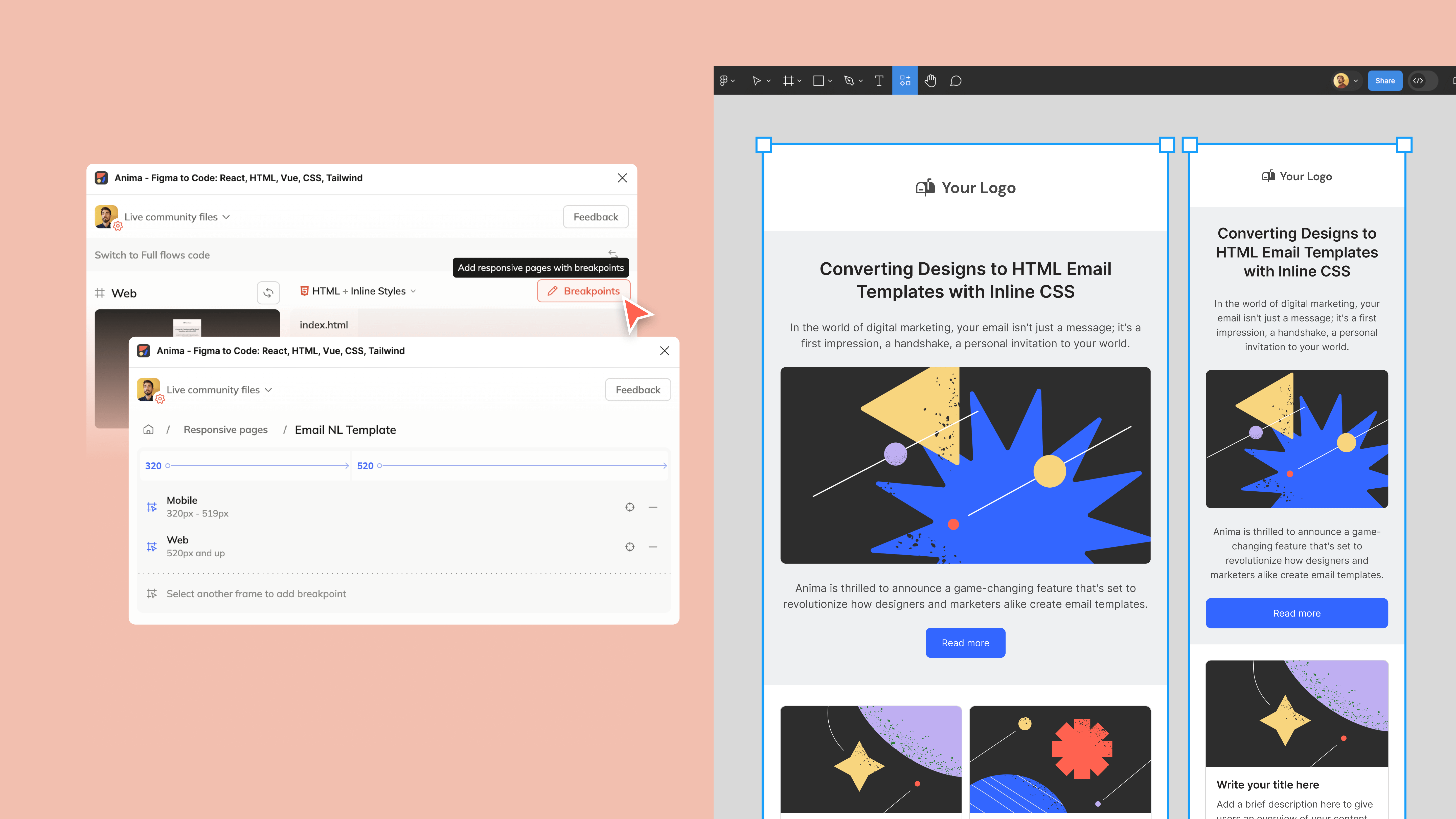 Responsive layout for every device